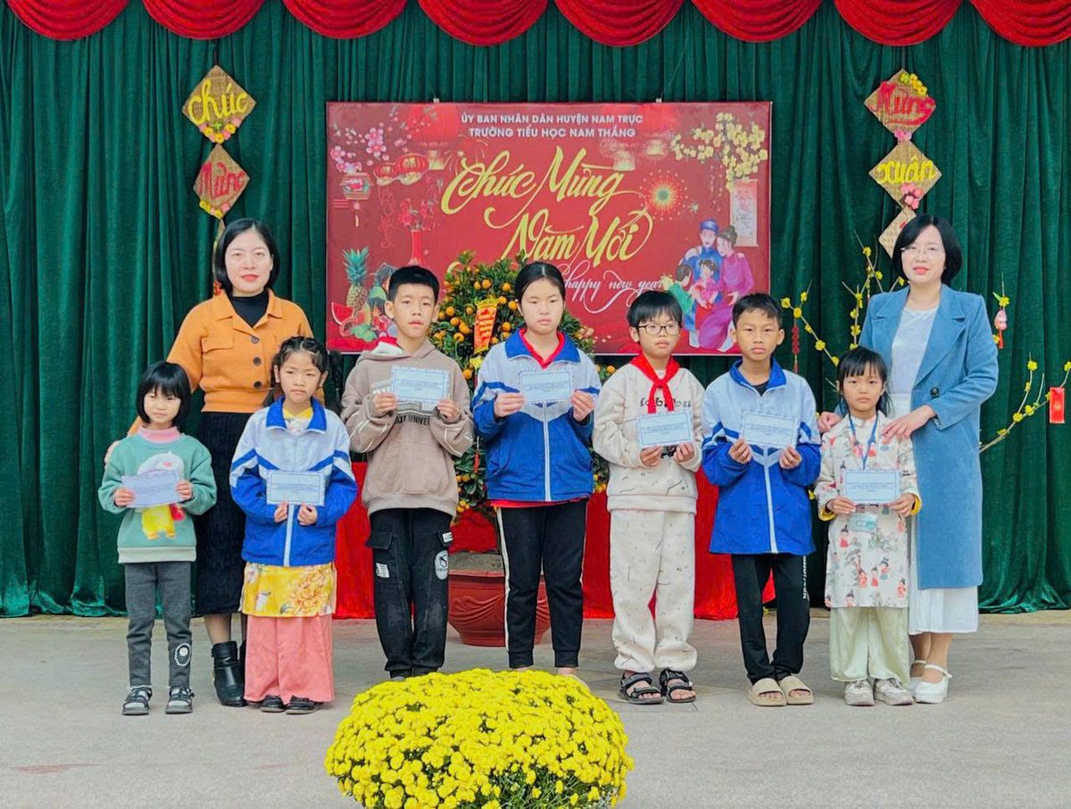 Wichita charity at a school